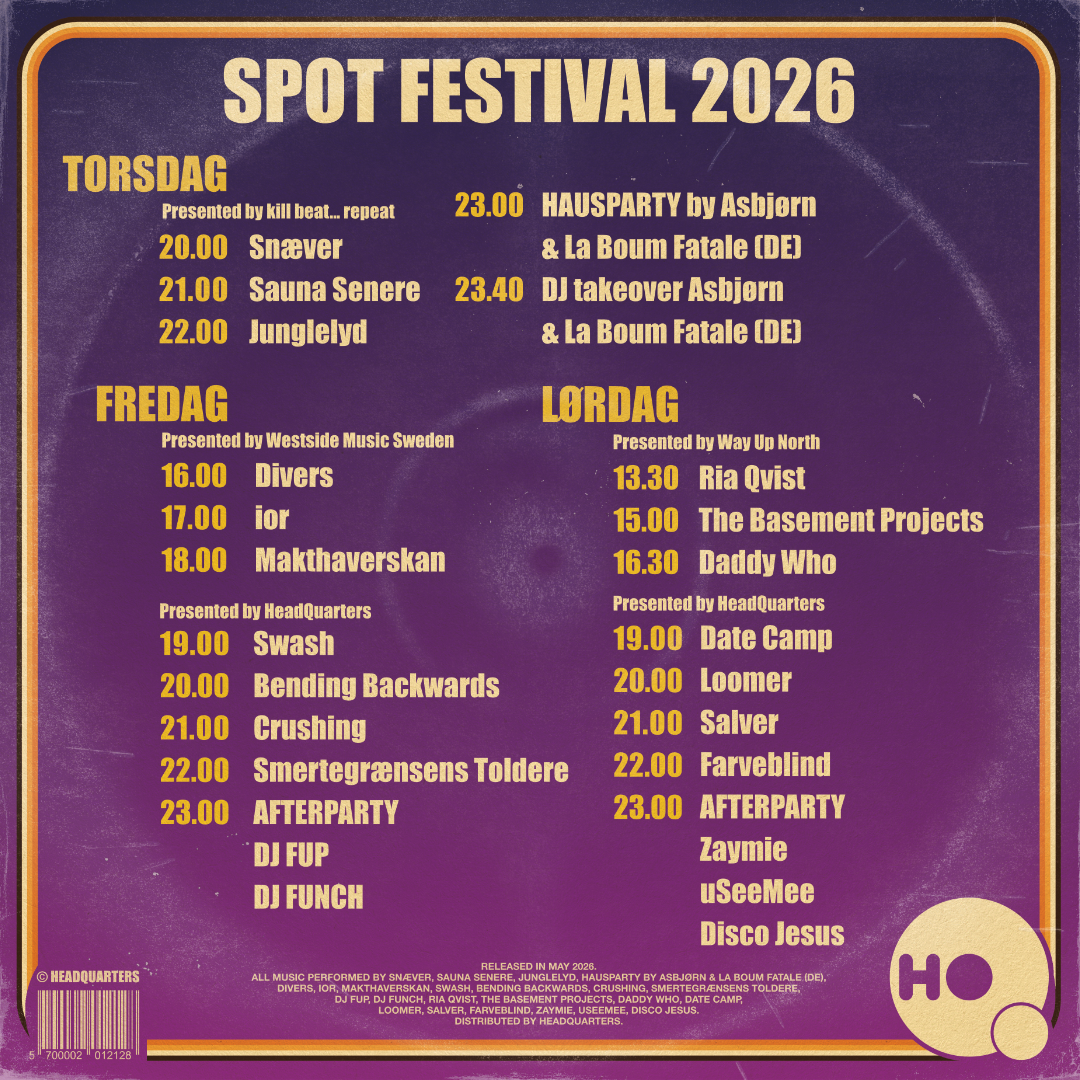 HeadQuarters x SPOT 2026